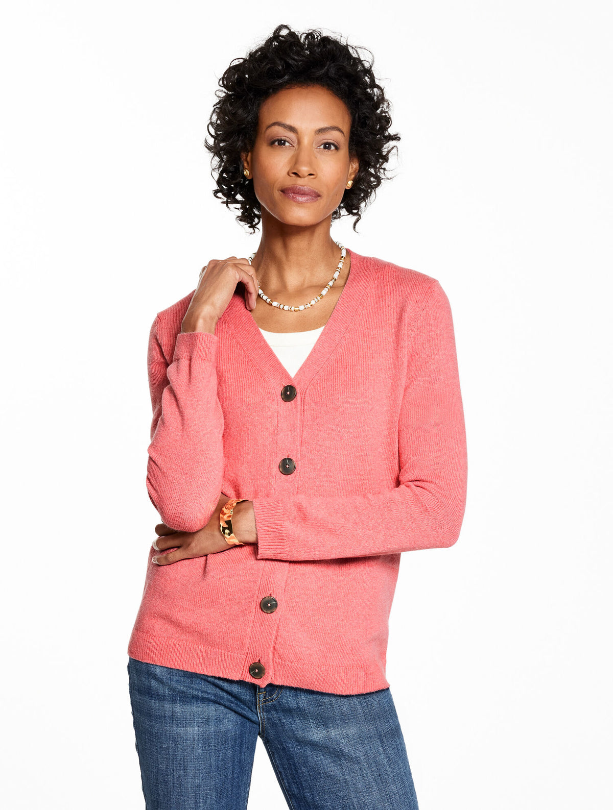 Talbots V-NECK CARDIGAN