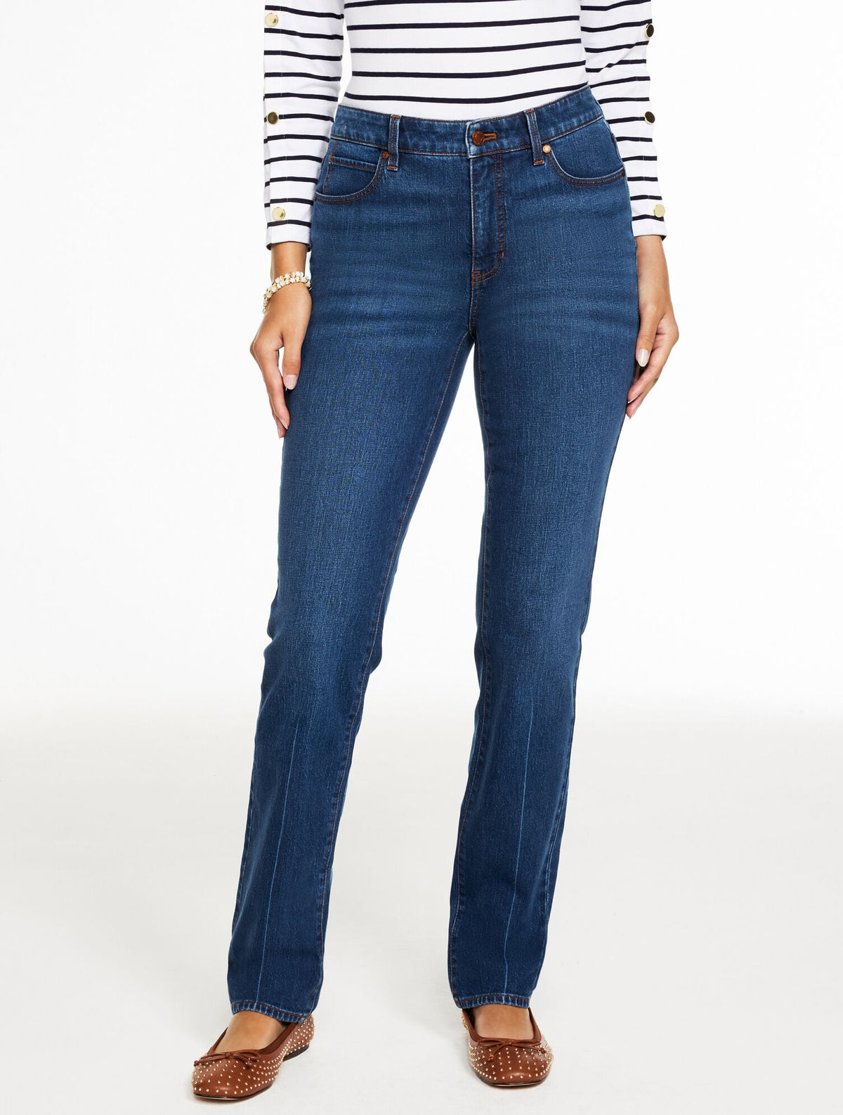 Talbots STRAIGHT LEG JEANS - RAMONA WASH