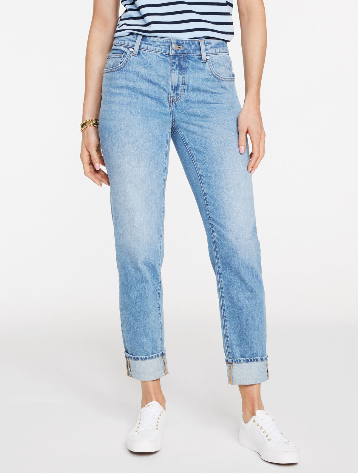 Talbots EVERYDAY RELAXED JEANS - FORSYTHIA WASH