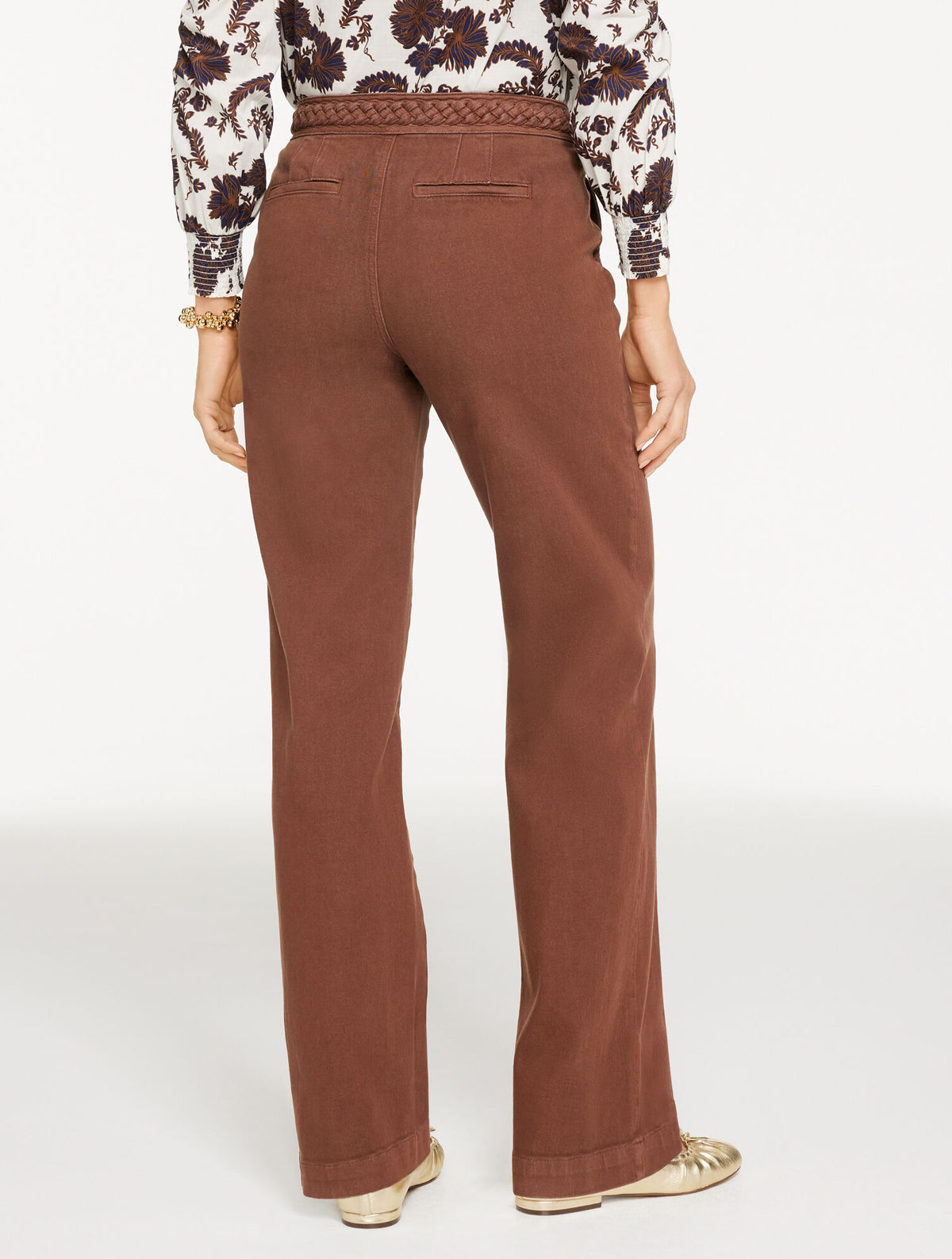 Talbots CLASSIC JEAN TROUSERS - BRAIDED WAIST