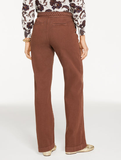 Talbots CLASSIC JEAN TROUSERS - BRAIDED WAIST