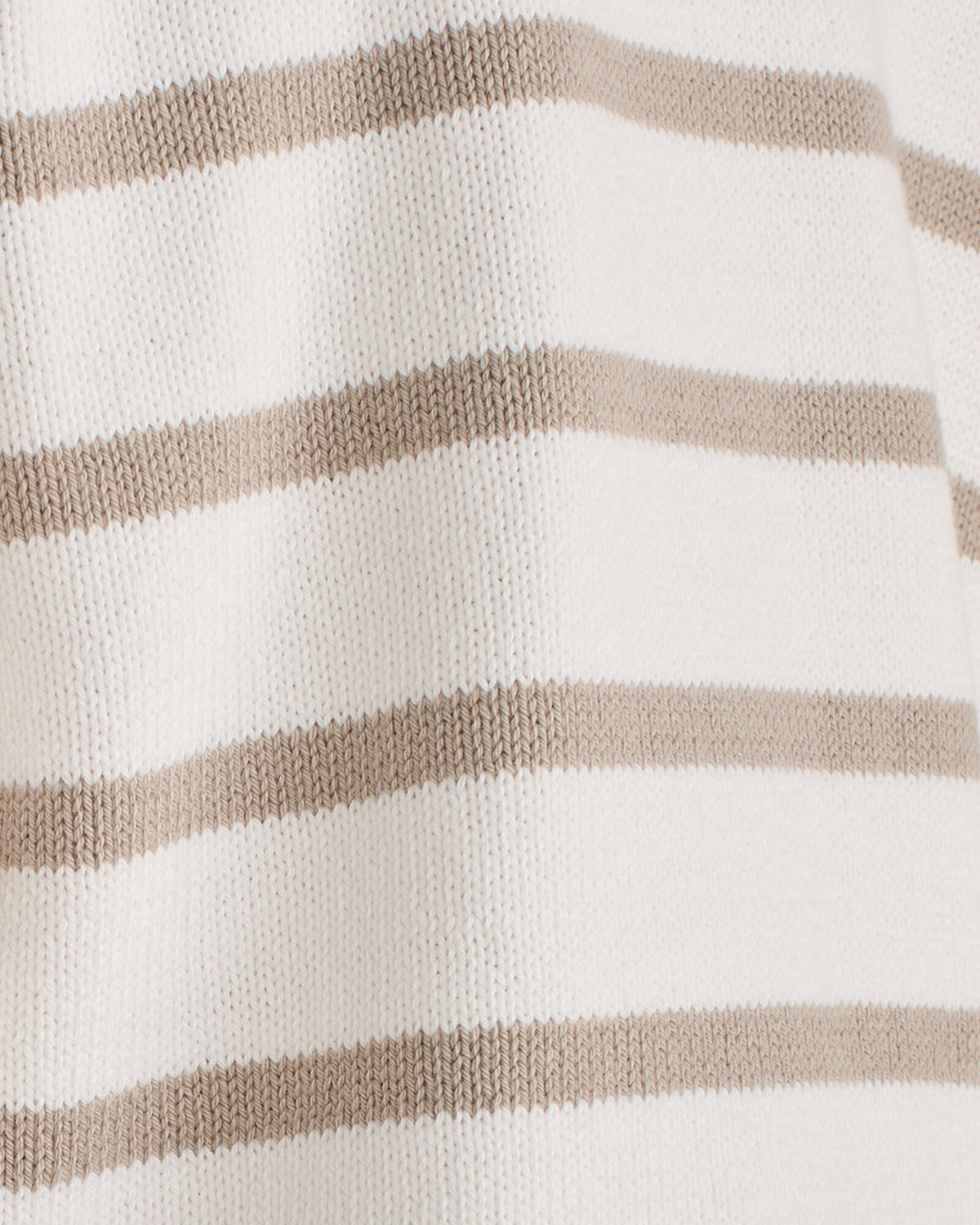 Talbots ORGANIC COTTON STRIPE ROLL NECK SWEATER