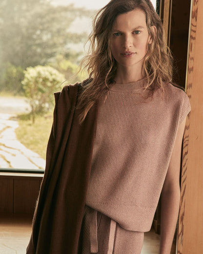 Talbots ORGANIC COTTON CASHMERE DROP SHOULDER TEE