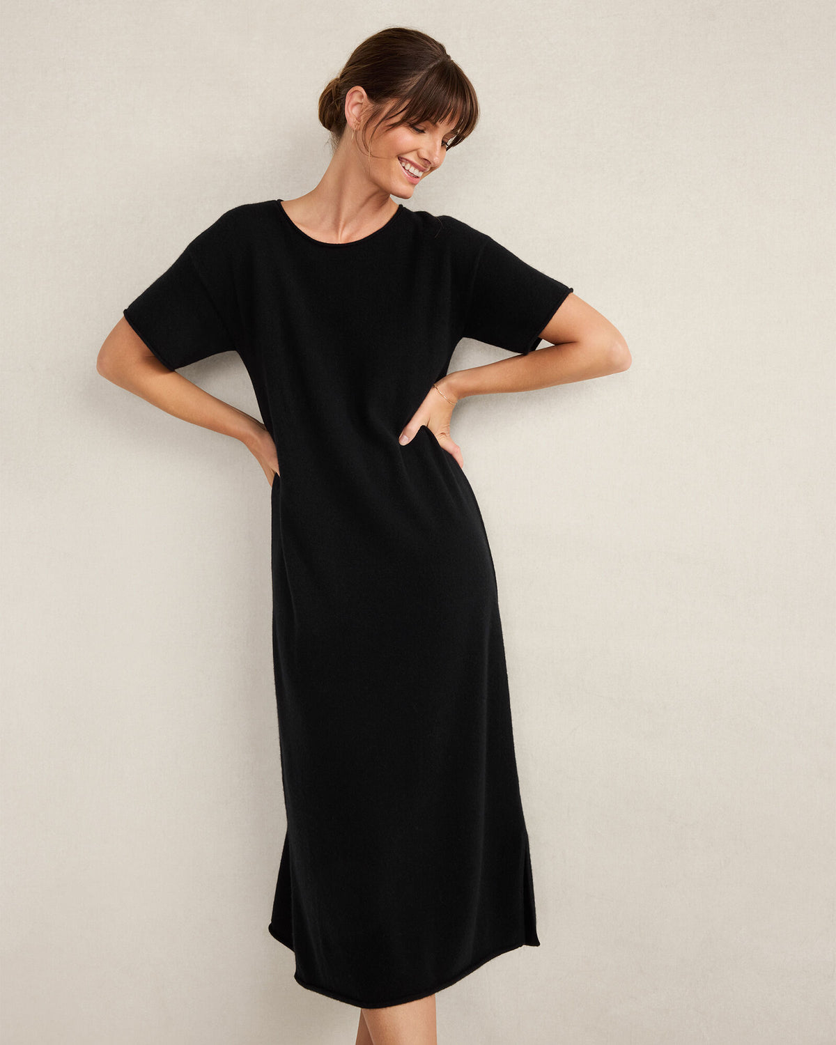 Talbots CASHMERE T-SHIRT DRESS