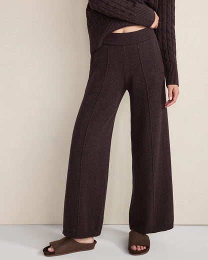Talbots ORGANIC COTTON BLEND PINTUCK WIDE LEG PANTS