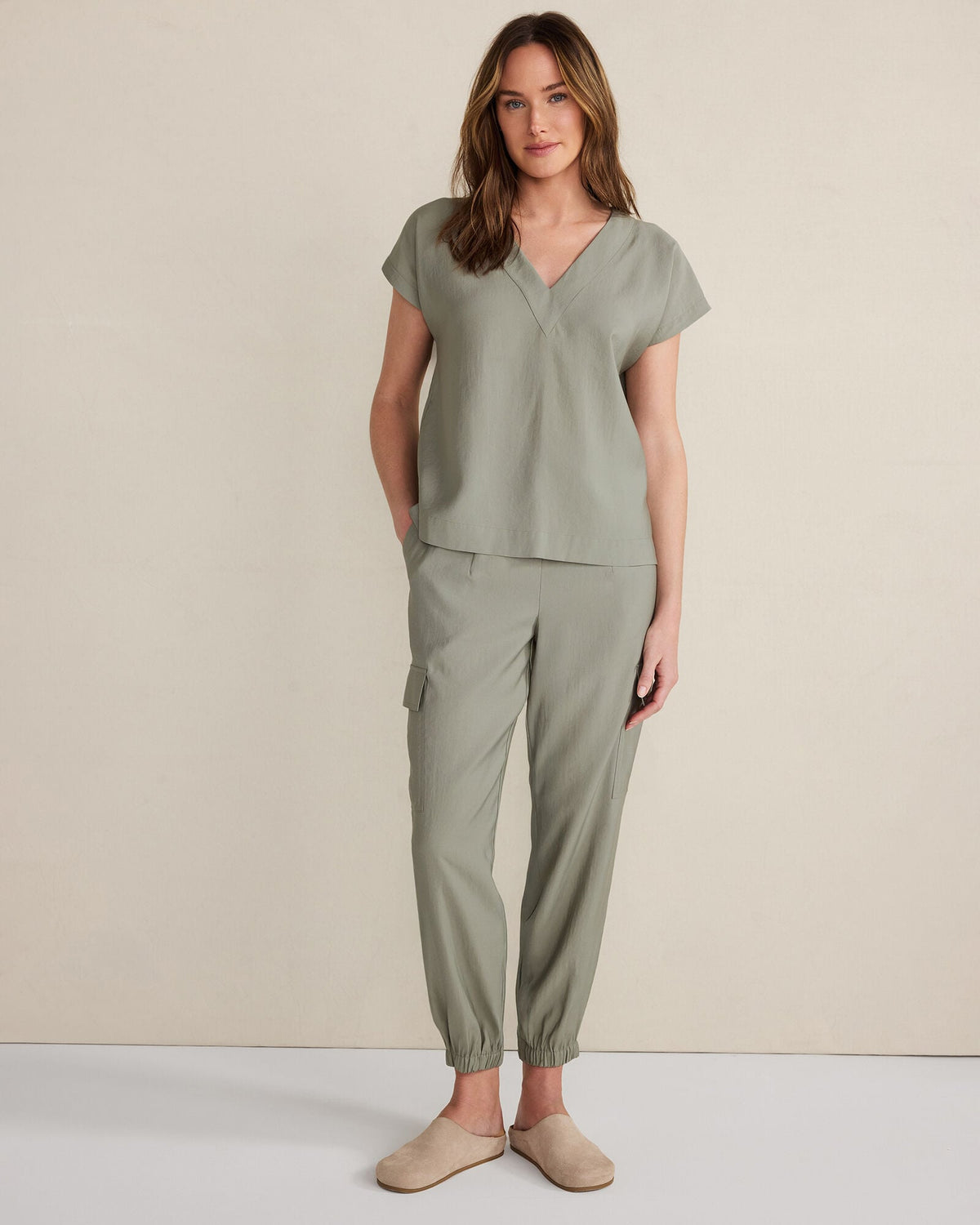 Talbots LUXE MODAL CARGO PANTS