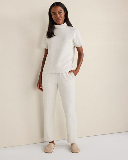 Talbots COTTON BLEND OTTOMAN RIB PANTS