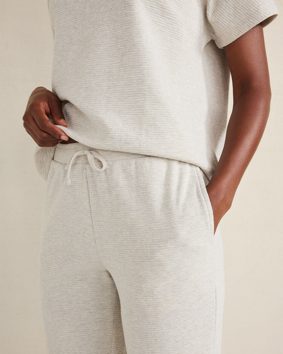 Talbots COTTON BLEND OTTOMAN RIB PANTS