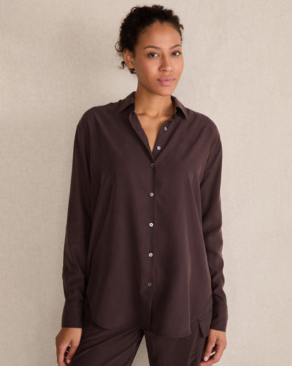 Talbots THE DAILY SHIRT IN DRAPEY MODAL