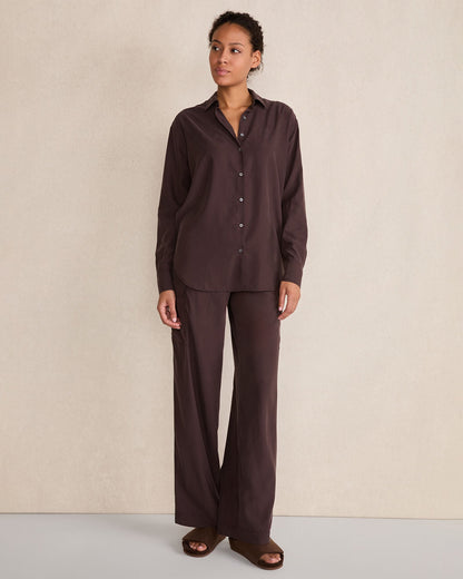 Talbots THE DAILY SHIRT IN DRAPEY MODAL