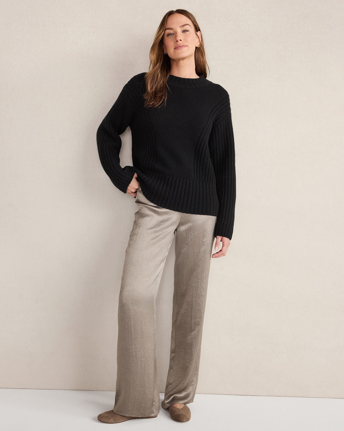 Talbots CASHMERE CREWNECK SWEATER