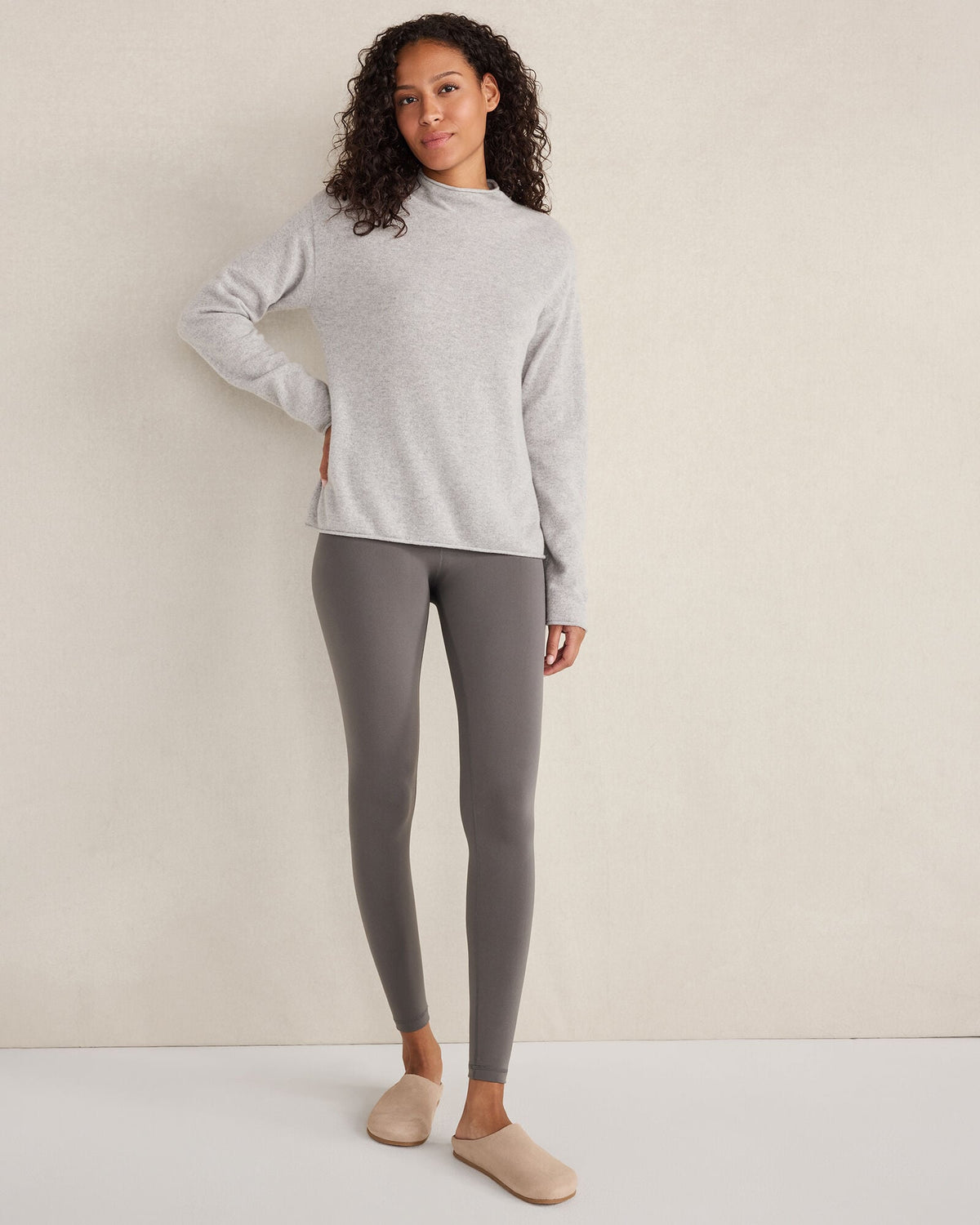 Talbots CASHMERE MOCKNECK SWEATER