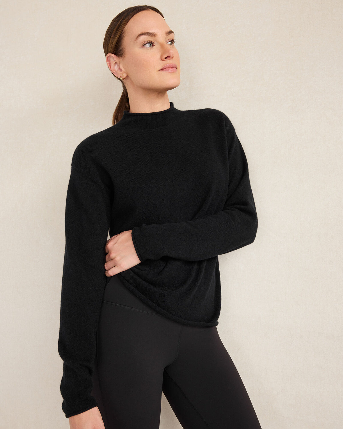 Talbots CASHMERE MOCKNECK SWEATER