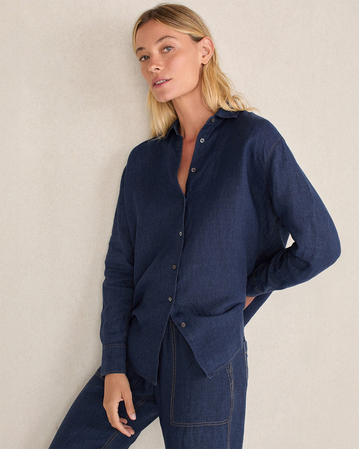 Talbots THE DAILY SHIRT IN LINEN