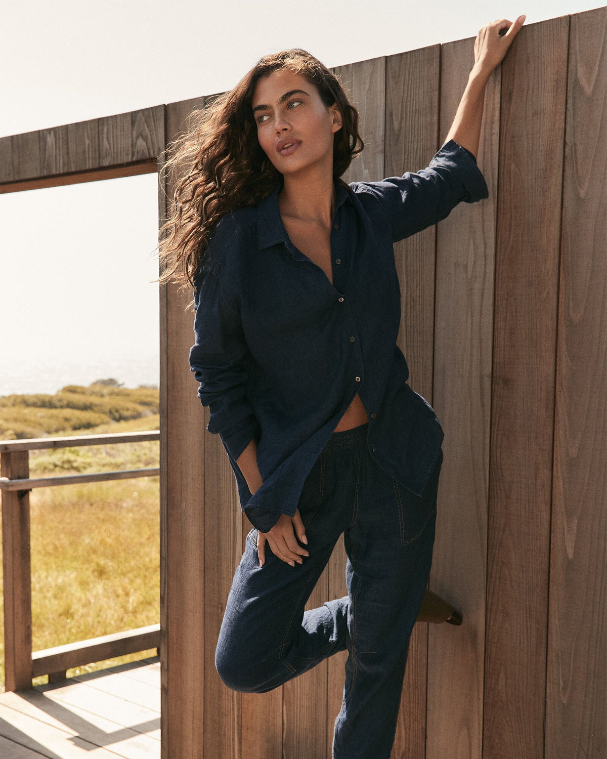 Talbots THE DAILY SHIRT IN LINEN