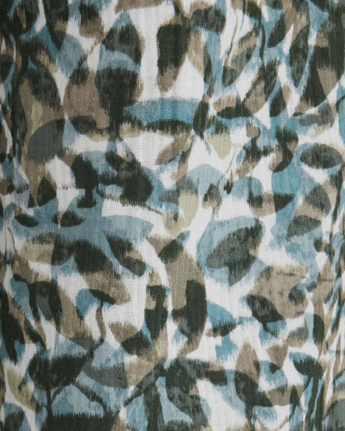 Talbots ORGANIC COTTON GAUZE FLORAL PAJAMA TOP