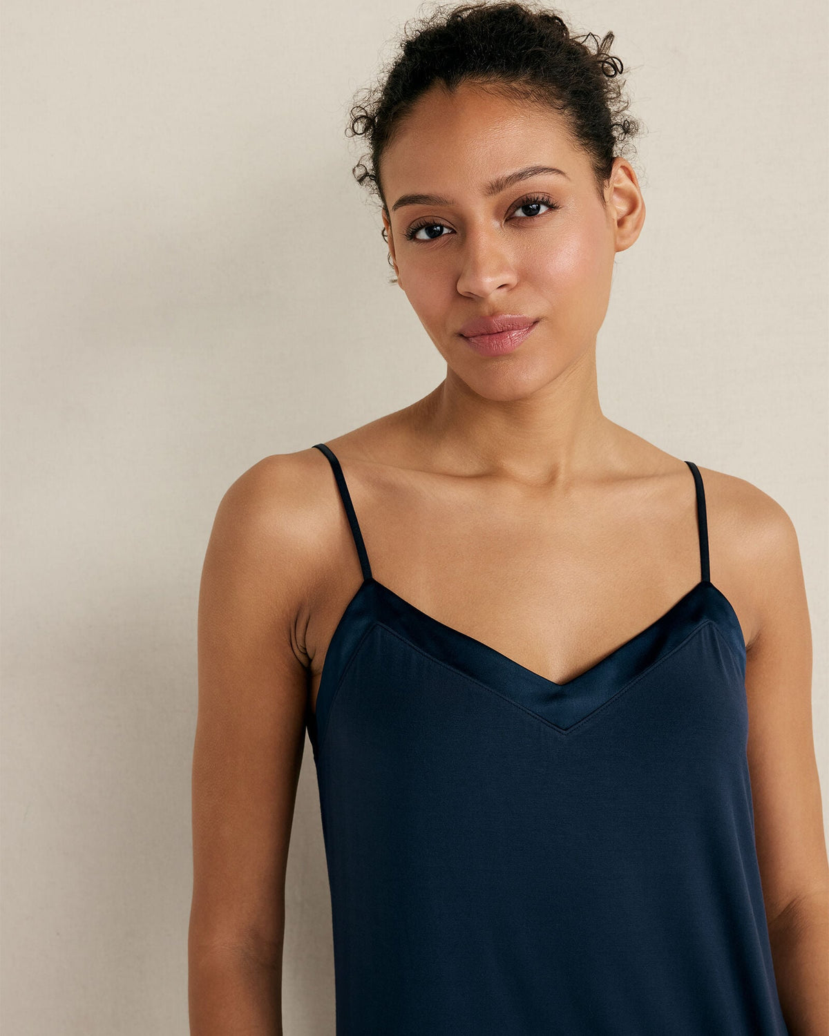 Talbots CALM & COOL V-NECK SLEEP CHEMISE