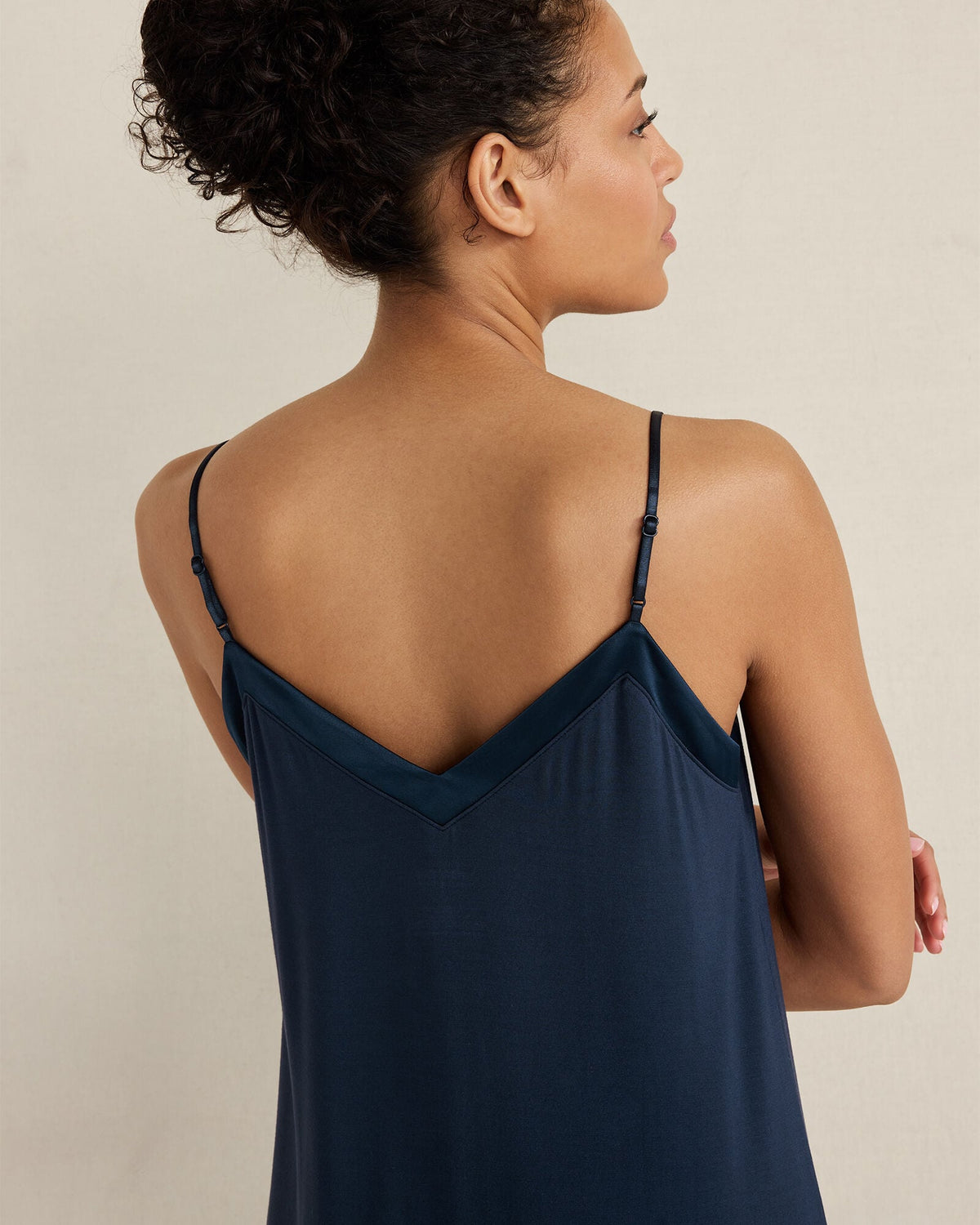 Talbots CALM & COOL V-NECK SLEEP CHEMISE