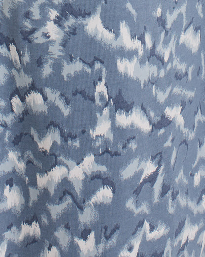 Talbots ORGANIC COTTON JERSEY WAVE PAJAMA SHIRT