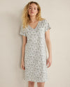 IVORY/OLIVE ANIMAL DOT