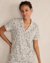 IVORY/OLIVE ANIMAL DOT