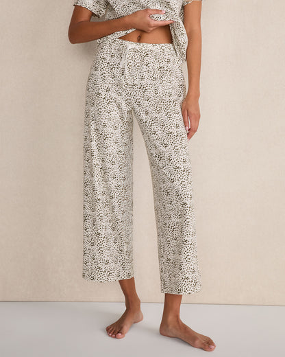 Talbots ORGANIC COTTON JERSEY ANIMAL DOT PAJAMA PANTS