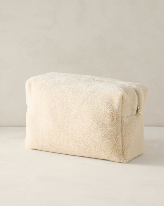 Talbots SHERPA COSMETIC BAG, LARGE