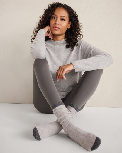 Talbots CASHMERE COLORBLOCK SOCKS