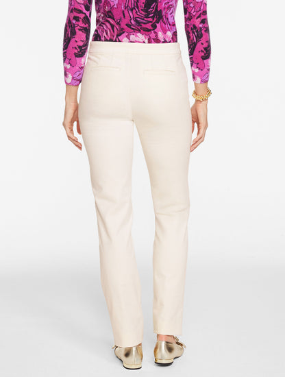 Talbots STRAIGHT LEG STRETCH VELVETEEN PANTS