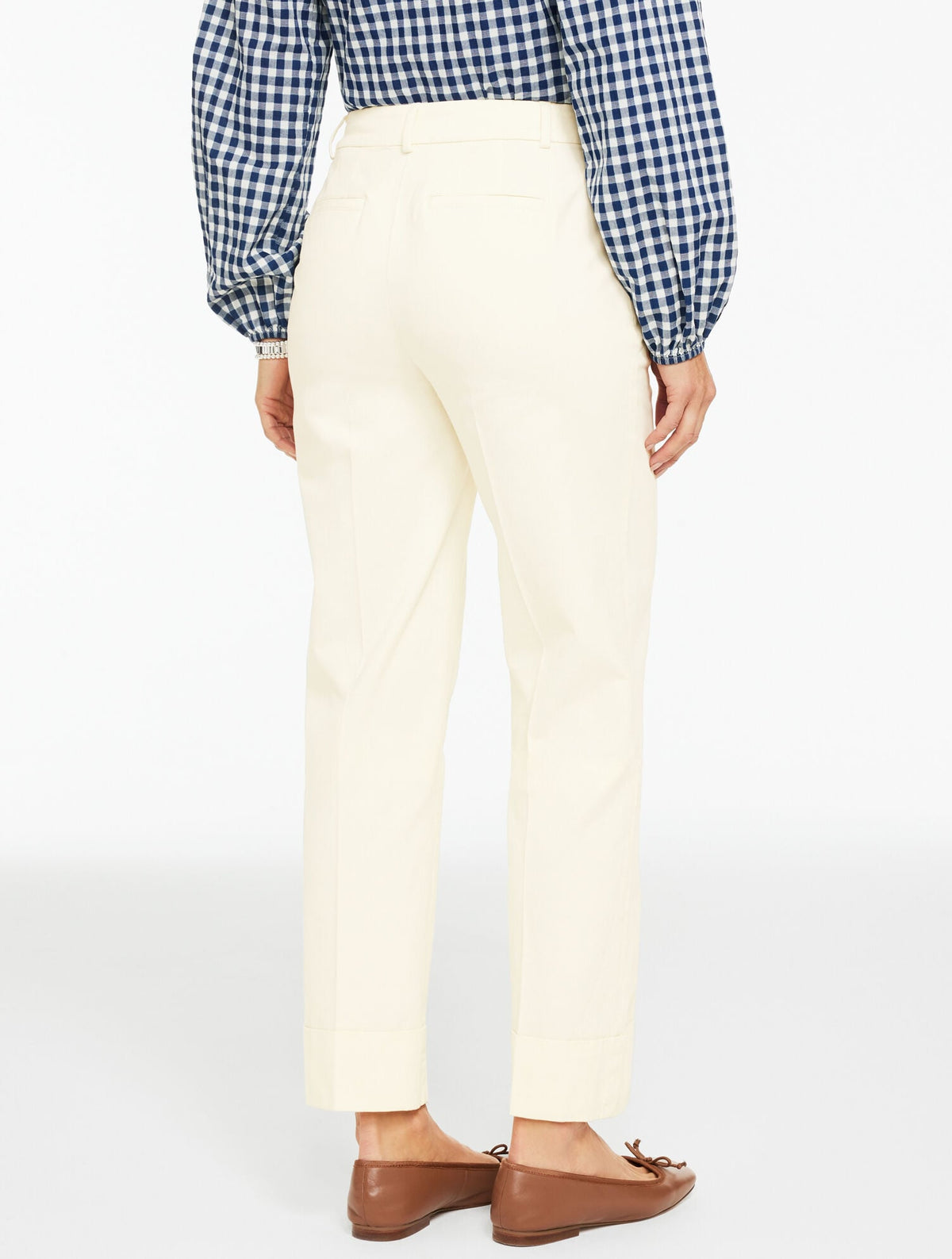 Talbots AIDEN TWILL STRAIGHT ANKLE PANT