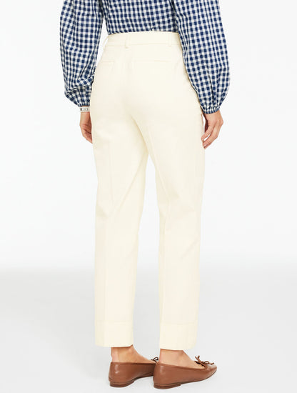Talbots AIDEN TWILL STRAIGHT ANKLE PANT