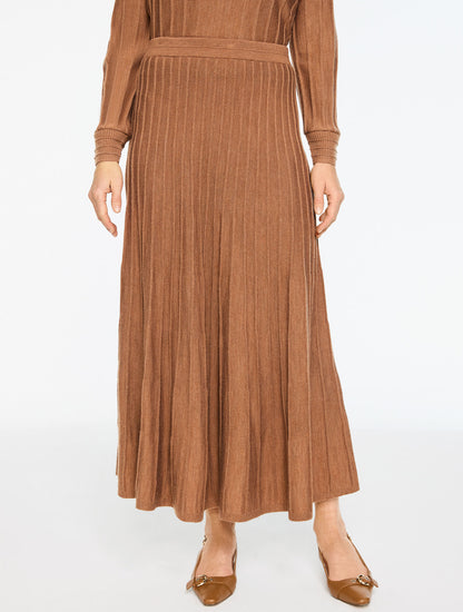 Talbots PLEATED FIT & FLARE SKIRT