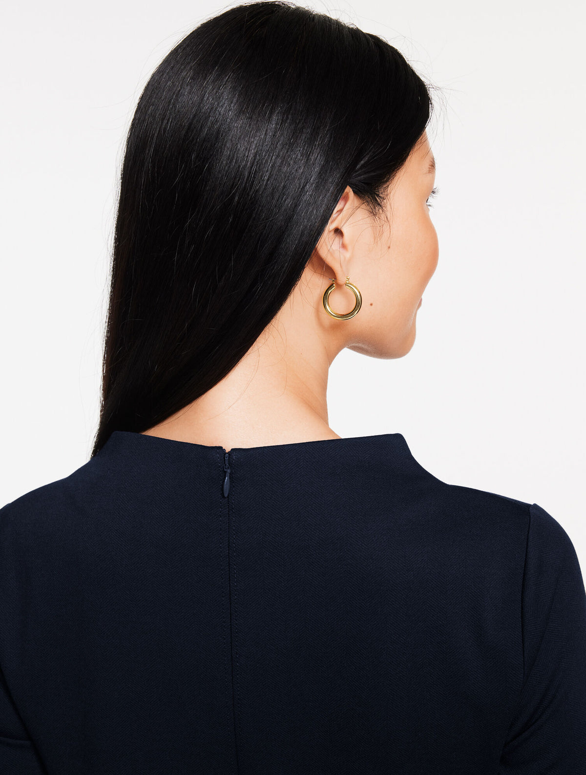 Talbots PASSPORT PONTE FUNNEL NECK DRESS
