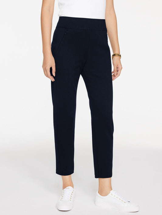 Talbots TAPERED LEG PASSPORT PONTE PANTS