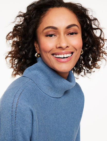 Talbots SWEATER STUDIO TURTLENECK PULLOVER