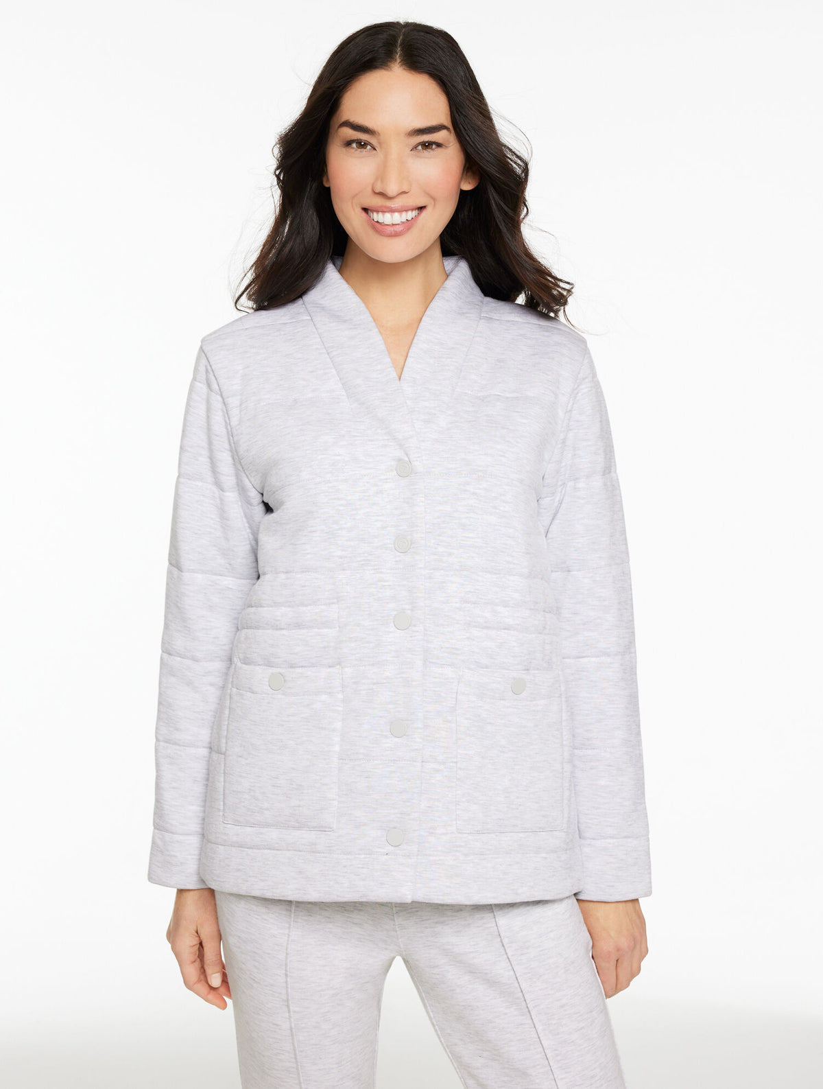 Talbots AIRKNIT STRETCH QUILTED JACKET