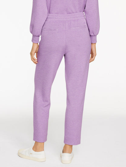 Talbots AIRKNIT STRETCH TAPERED LEG PANTS - HEATHERED
