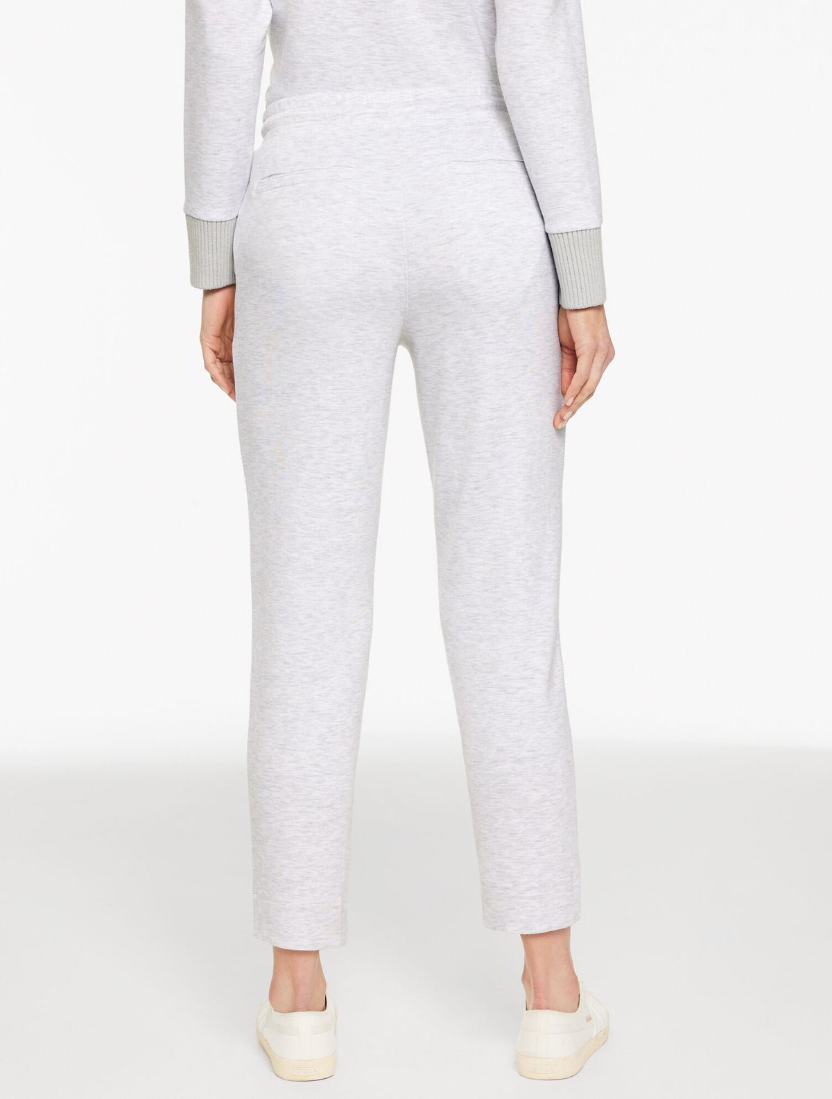 Talbots AIRKNIT STRETCH TAPERED LEG PANTS - HEATHERED
