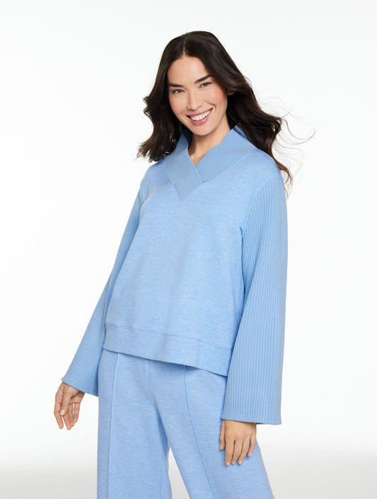 Talbots AIRKNIT STRETCH V-NECK PULLOVER