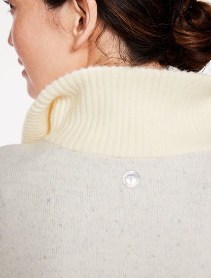 Talbots HALF-ZIP SWEATER - OMBRÉ