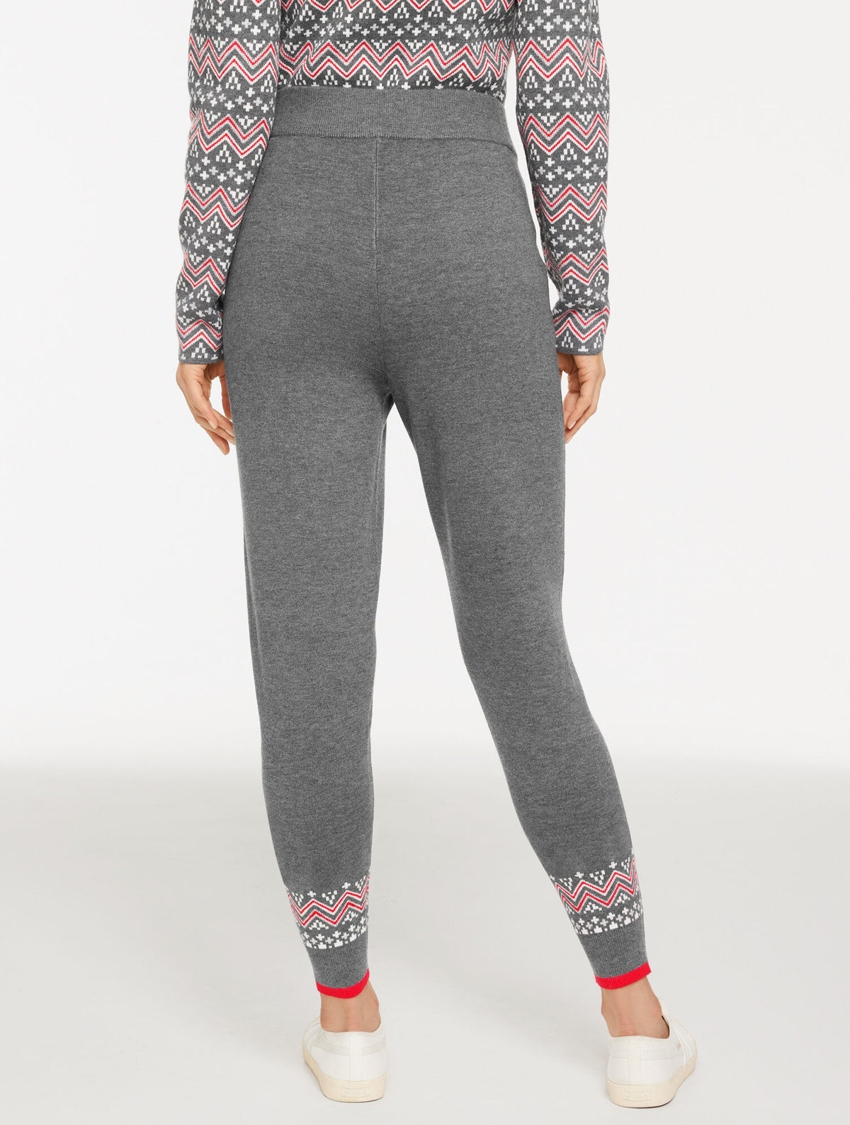 Talbots SWEATER JOGGERS - NORDIC FAIR ISLE