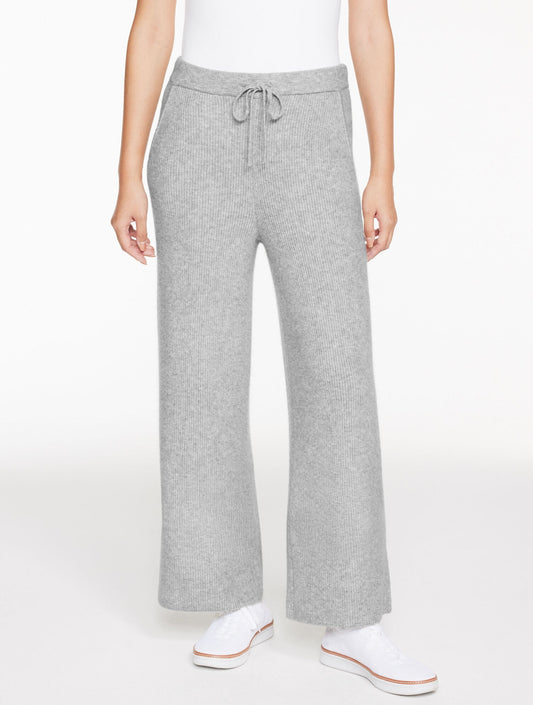 Talbots RIBBED WIDE LEG SWEATER PANTS