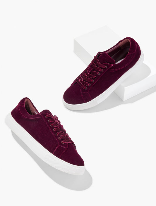 Talbots AUBREY VELVET SNEAKERS