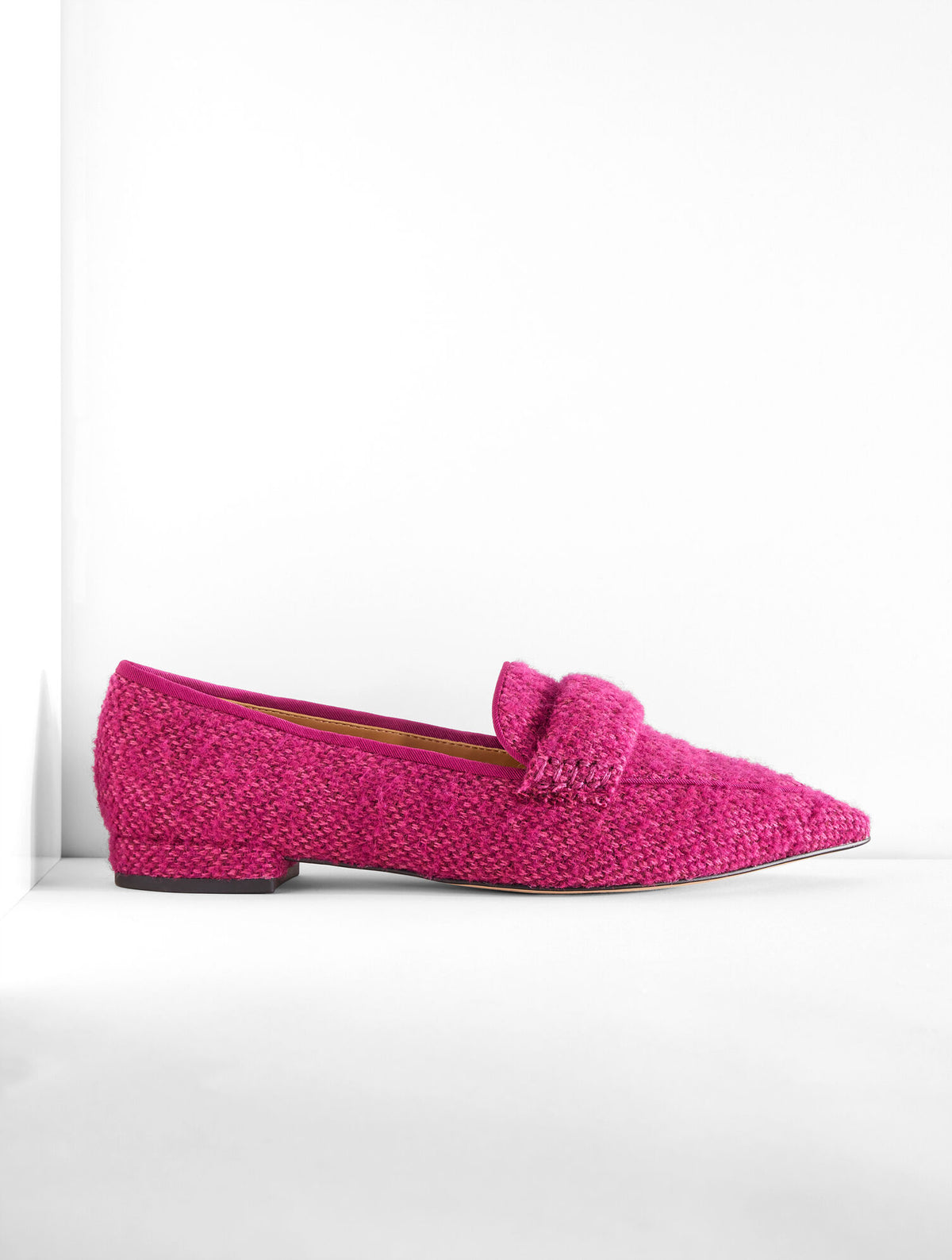 Talbots SCARLET TWEED POINTED TOE LOAFERS