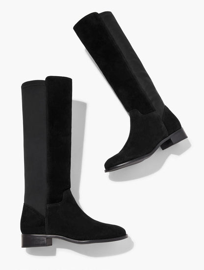 Talbots TISH STRETCH FAUX SUEDE TALL BOOTS
