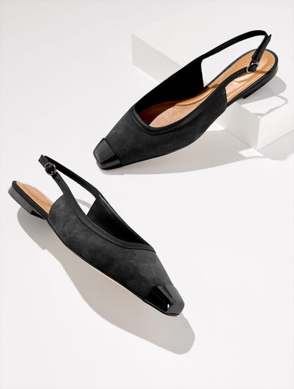 Talbots WHITLEY SUEDE SLINGBACK FLATS