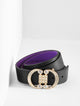 BLACK/BRILLIANT PURPLE