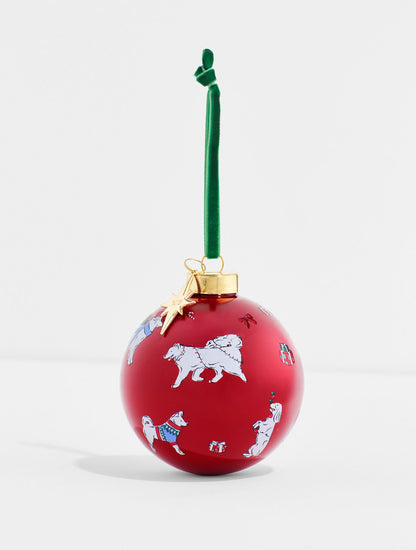 Talbots CHRISTMAS DOG ORNAMENT