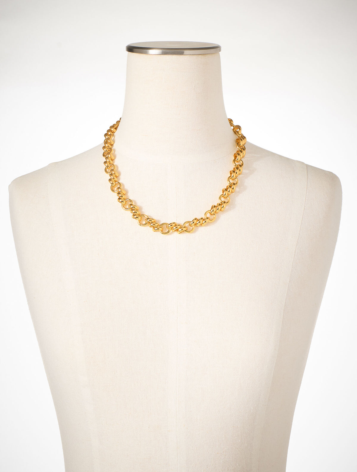 Talbots TRI LINKS NECKLACE