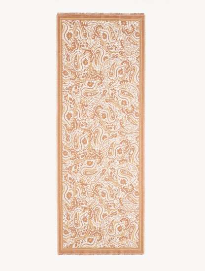 Talbots PRANCING PAISLEY OBLONG SCARF